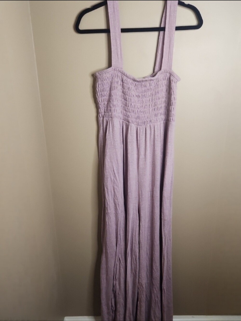 FP Beach Jumpsuit In Lilac/Pink. Size L.